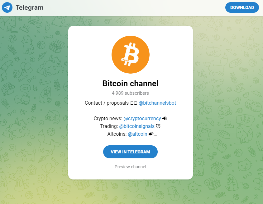 BitcoinChannel