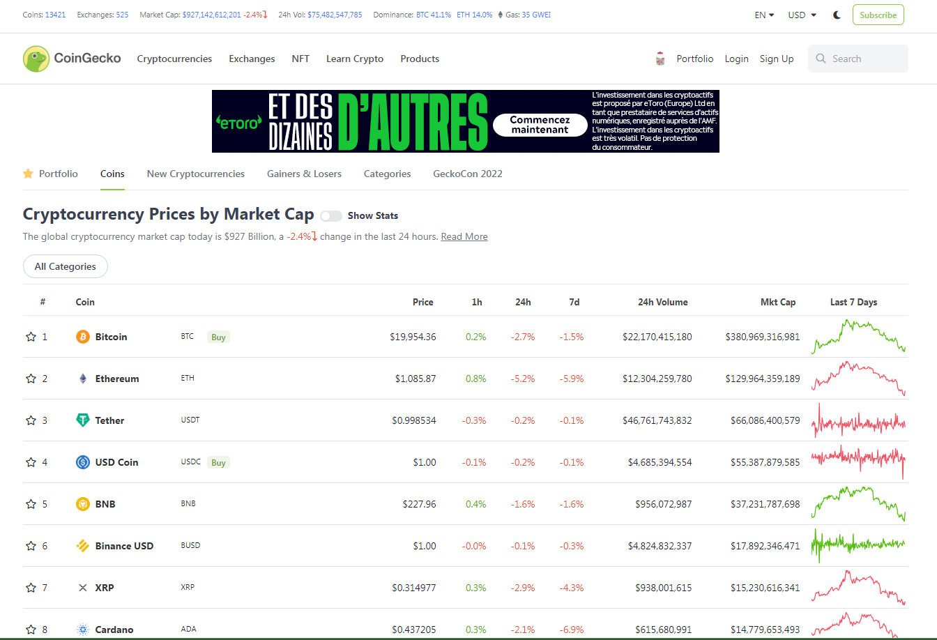 CoinGecko