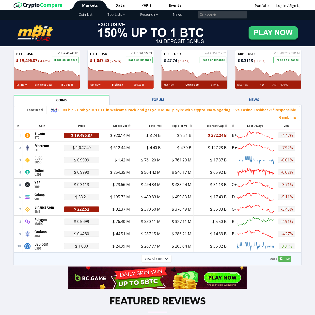 CryptoCompare